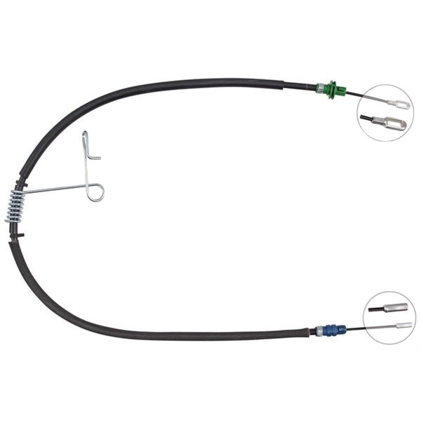 Parking brake cable 1,310 mm disc brake A.B.S. for FORD TRANSIT