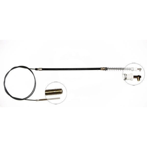 Parking brake cable no rolling 2.116 mm A.B.S. suitable for FIAT UNO