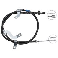Parking brake cable 1,655 mm drum brake A.B.S. for...