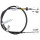 Parking brake cable 1,586 mm drum brake A.B.S. for HYUNDAI ACCENT and others
