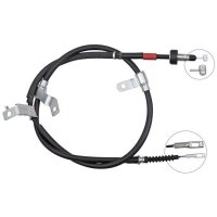 Parking brake cable no rolling 1.560 mm A.B.S. for...