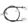 Parking brake cable no rolling 1.560 mm A.B.S. for HYUNDAI i10