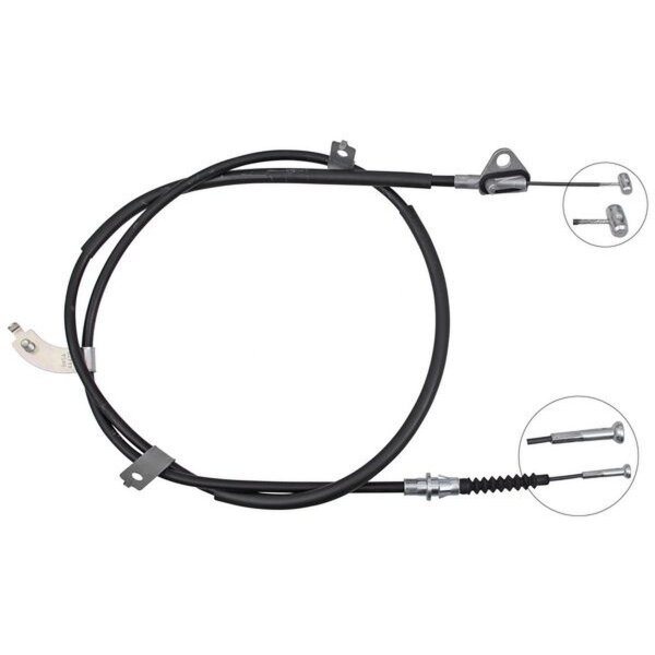Parking brake cable 1,888 mm disc brake A.B.S. for e.g. MAZDA 3