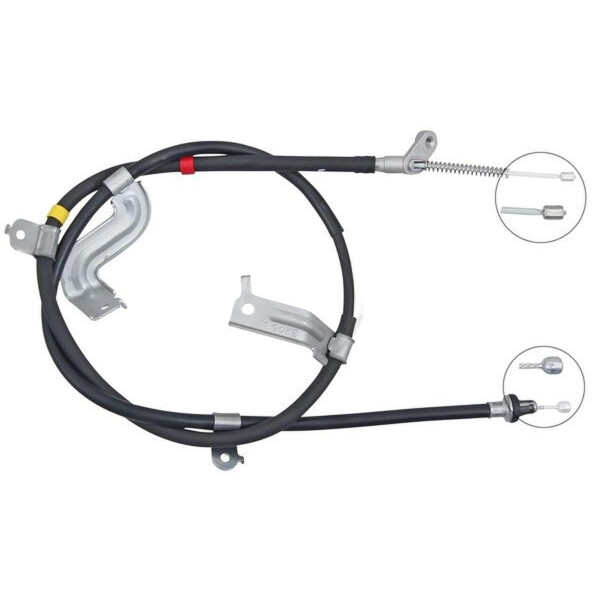 Parking brake cable 1,620 mm disc brake A.B.S. for NISSAN JUKE