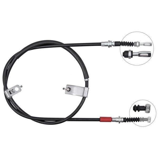 Seilzug Feststellbremse 1.563 mm Scheibenbremse A.B.S. für MAZDA MX-5