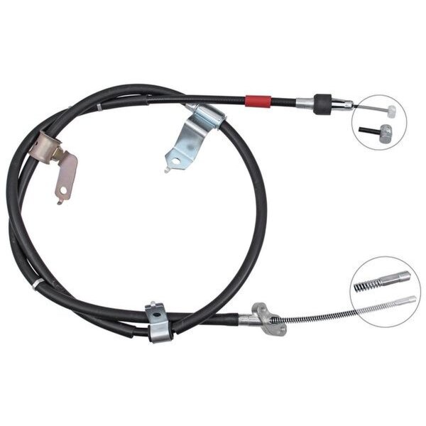 Parking brake cable 1,880 mm disc brake A.B.S. for TOYOTA LAND