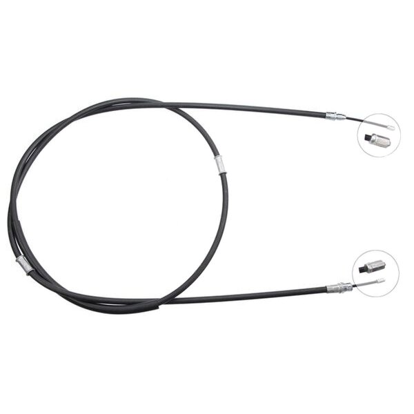 Parking brake cable 2.583 mm disc brake A.B.S. for OPEL SINTRA