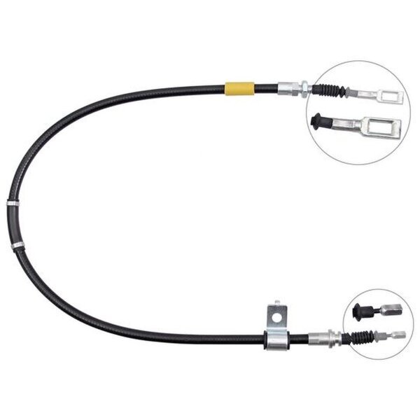 Parking brake cable 898 mm A.B.S. for NISSAN CABSTAR and others