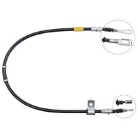 Parking brake cable 898 mm A.B.S. for NISSAN CABSTAR and...