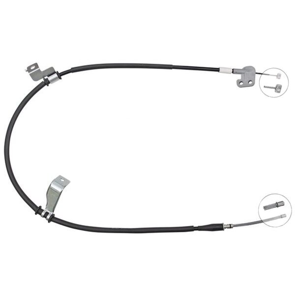 Parking brake cable 1.463 mm drum brake A.B.S. for HYUNDAI i10