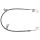 Parking brake cable 1.463 mm drum brake A.B.S. for HYUNDAI i10