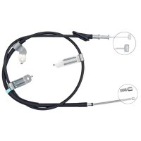 Parking brake cable 1,710 mm disc brake A.B.S. for SUBARU...