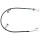Parking brake cable 1,413 mm drum brake A.B.S. for HYUNDAI i10