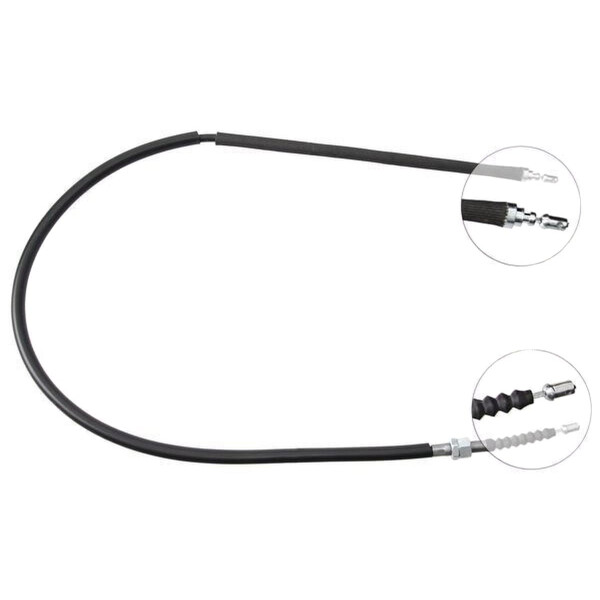 Parking brake cable 1,262 mm A.B.S. for CITROËN XANTIA and others