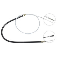 Parking brake cable no rolling 1.686 mm A.B.S. for BMW 7...