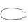 Parking brake cable 1,665 mm discs A.B.S. for DAIHATSU APPLAUSE and others