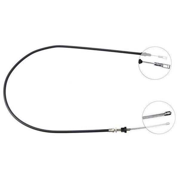 Parking brake cable 1,395 mm drum brake A.B.S. for CITROËN AX