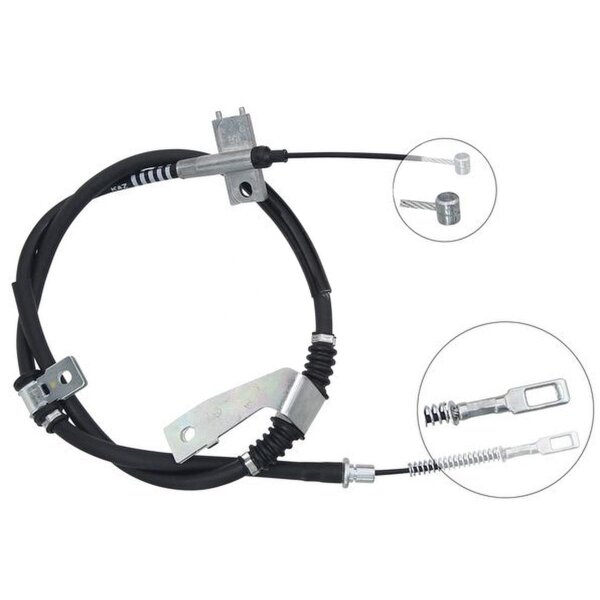 Parking brake cable 1,430 mm disc brake A.B.S. for SSANGYONG KYRON and others