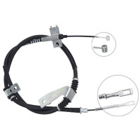 Parking brake cable 1,430 mm disc brake A.B.S. for...