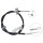 Parking brake cable 1,430 mm disc brake A.B.S. for SSANGYONG KYRON and others
