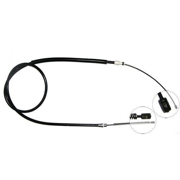 Parking brake cable 1,720 mm drum brake A.B.S. for CITROËN C15 and others