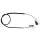 Parking brake cable 1,720 mm drum brake A.B.S. for CITROËN C15 and others