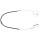 Parking brake cable 1,455 mm A.B.S. for CITROËN VISA and others