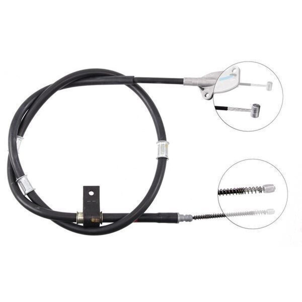 Parking brake cable 1,580 mm drum brake A.B.S. for DAIHATSU CUORE