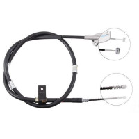 Parking brake cable 1,580 mm drum brake A.B.S. for...