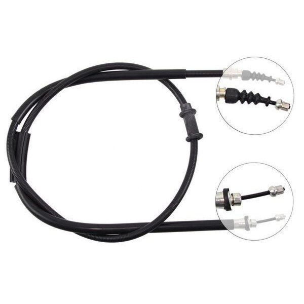 Parking brake cable 1,527 mm drum brake A.B.S. for FIAT PUNTO