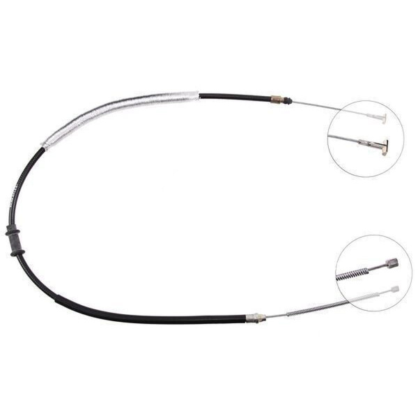 Parking brake cable 1,450 mm drum brake A.B.S. for e.g. LANCIA DELTA
