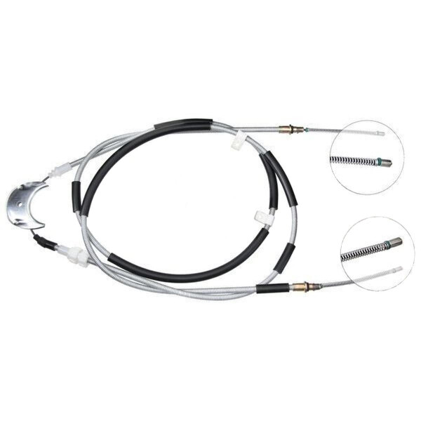 Parking brake cable 3.242 mm drum brake A.B.S. for FORD FIESTA