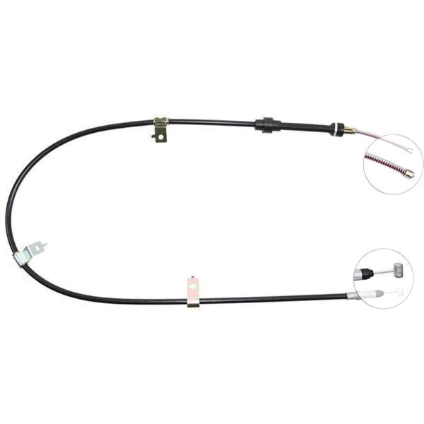 Seilzug Feststellbremse 1.517 mm Trommelbremse A.B.S. für u.a. HONDA CIVIC