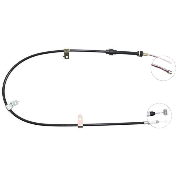 Seilzug Feststellbremse hinten links A.B.S. für HONDA CIVIC IV Stufenheck