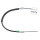Parking brake cable 799 mm disc brake A.B.S. for CHEVROLET TRANS and others