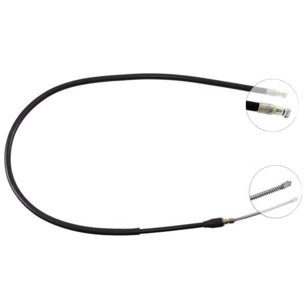 Parking brake cable 1,350 mm drum brake A.B.S. for HYUNDAI PONY and others