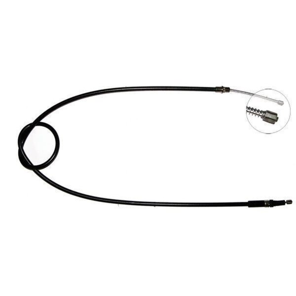 Parking brake cable 1,500 mm drum brake A.B.S. for RENAULT 5 and others