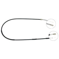 Parking brake cable 1,617 mm drum brake A.B.S. for LADA...