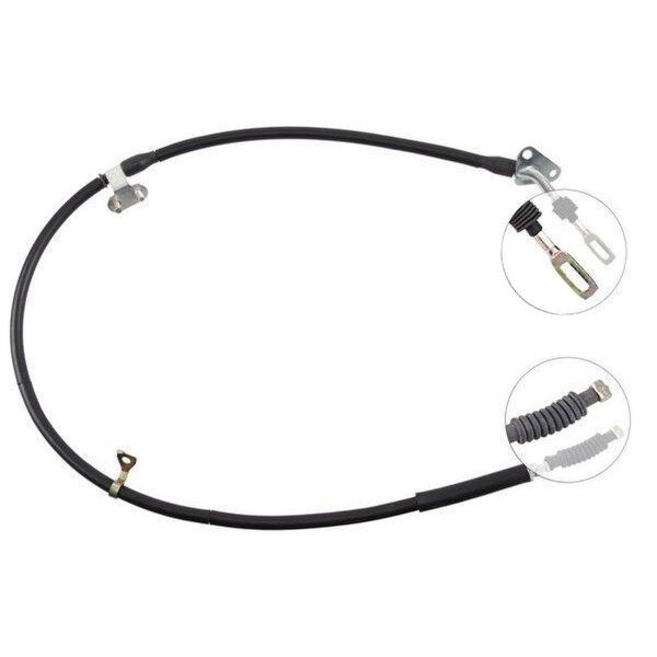 Seilzug Feststellbremse hinten links A.B.S. für MAZDA 323 C IV
