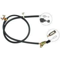 Parking brake cable 1,498 mm drum brake A.B.S. for MAZDA...