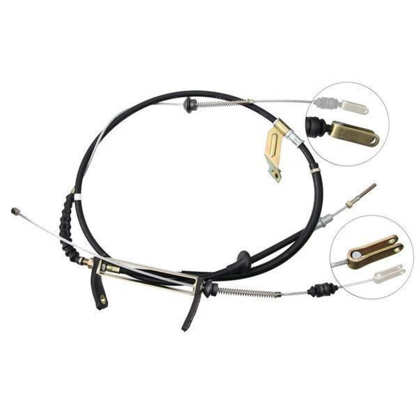 Parking brake cable no rolling 2.140 mm A.B.S. for e.g. MAZDA 121