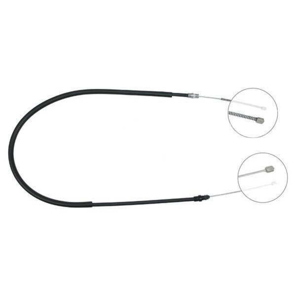 Parking brake cable 1,469 mm drum brake A.B.S. for RENAULT RAPID