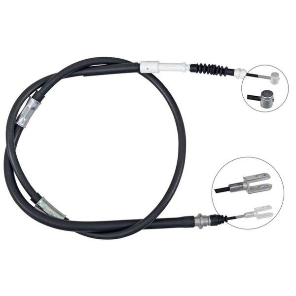 Parking brake cable 1,436 mm disc brake A.B.S. for TOYOTA COROLLA and others