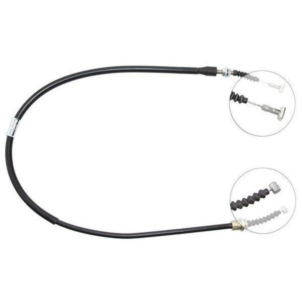 Parking brake cable 1,170 mm disc brake A.B.S. for MAZDA MX-5