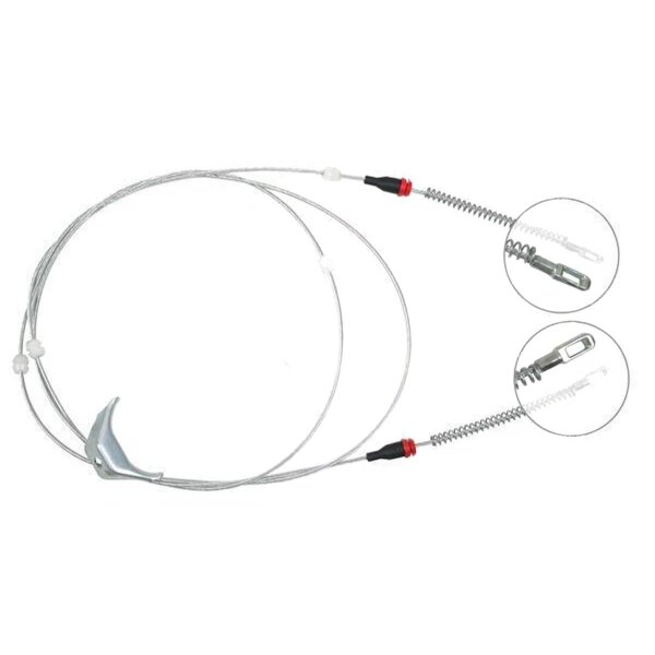 Parking brake cable 2.664 mm disc brake A.B.S. for e.g. OPEL MANTA