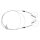 Parking brake cable 2.664 mm disc brake A.B.S. for e.g. OPEL MANTA