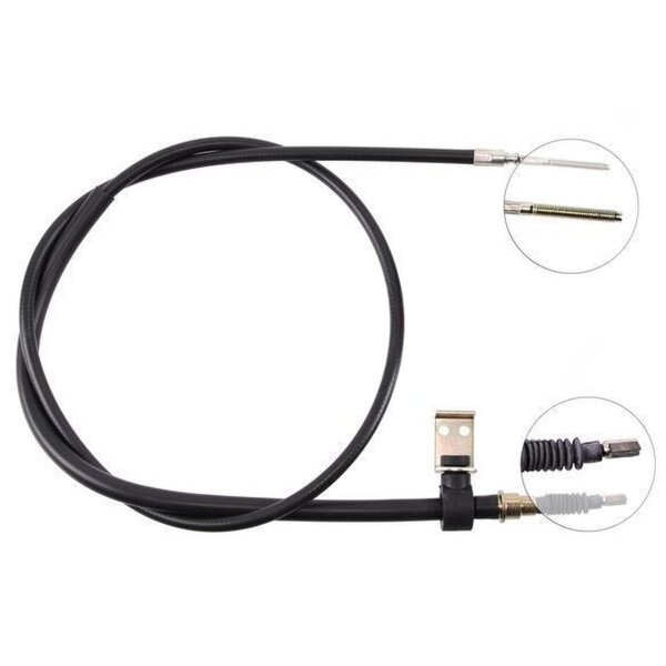 Seilzug Feststellbremse 1.624 mm Scheibenbremse A.B.S. für u.a. SAAB 900