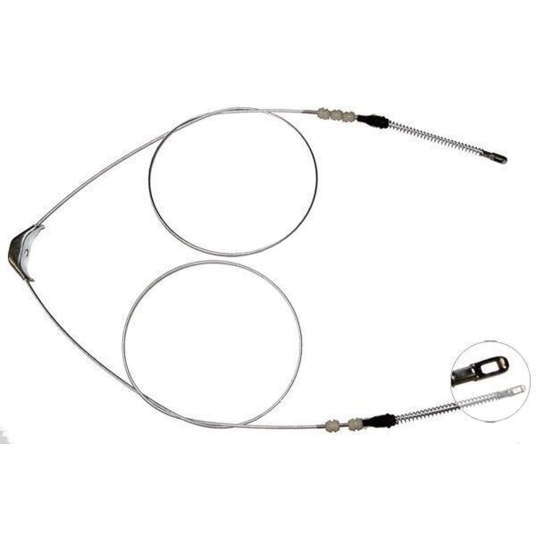 Parking brake cable 2.447 mm A.B.S. for OPEL KADETT and others