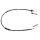 Parking brake cable 1,485 mm drum brake A.B.S. for e.g. MITSUBISHI COLT