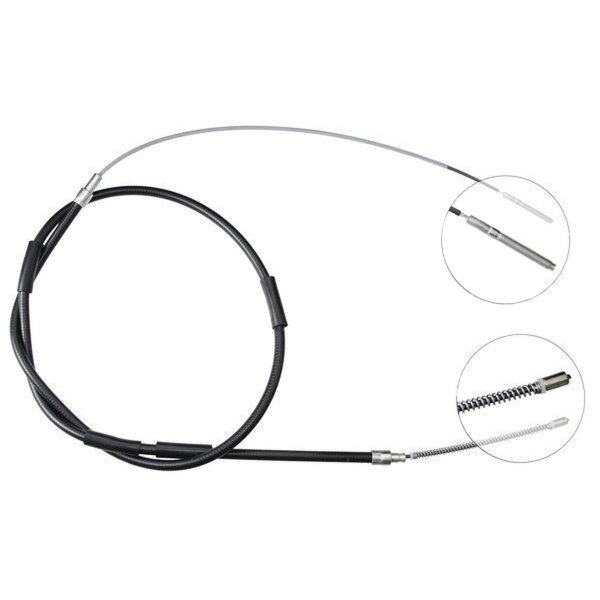 Parking brake cable 2,020 mm drum brake A.B.S. suitable for VW CADDY
